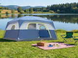 6 Person Outdoor Camping Tent, Waterproof Windproof Easy Setup, Double Layer Family Camping Tent 29758602