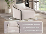 Lenora Beige Chenille Accent Chair w/Swivel B2726P615481