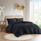 King/Cal King Clip Jacquard Comforter Set B035P203263