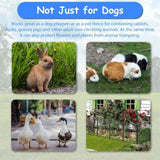 Heavy Duty Dog Pens Outdoor Dog Fence Dog Playpen for Large Dogs, 40"Dog Kennel Outdoor Pet Playpen W1422112800
