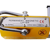 Permanent Magnetic Lifting with Release, 2200lbs/1000kg Heavy Duty Magnet, 2.5 Safety Factor, W465P170813