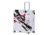 28 Inch PC Spinner Wheel Luggage, Carry on Suitcase, With Printed pattern and Combination Lock W2787P487187