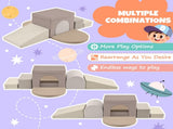 Colorful Soft Climb and Crawl Foam Playset 7 in 1, Soft Play Equipment Climb and Crawl Playground N710P170359E