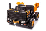 24V Electric Kid Ride On Car with Remote Control, 2 Seater 24" Wideth Ride on Engineering Vehicles W2823P306504