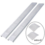 77" L Loading Ramps, 960lbs Capacity Loading Ramps for Pickup Trucks, Steel Motorcycle Ramp, Dirt W465P203702