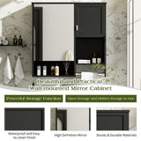 29'' x 28'' Modern Wall Mounted Bathroom Medicine Cabinet, Bathroom Wall Storage Cabinet with N710P209440B