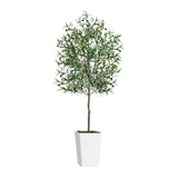 Artificial Olive Tree 6FT with Pot and Moss, Artificial Plants for Home Office Decor T3210P298176