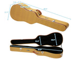 41" Folk Guitar Hardshell Carrying Case Fits Most Acoustic Guitars Microgroove 14346678