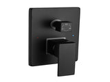 Shower System, 10-Inch Matte Black Full Body Shower System with Body Jets, Square Rainfall Shower 06159140
