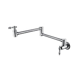 Wall Mount Folding Kitchen Pot Filler Faucet W2287142926