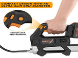 Heavy Equipment Grease Gun Cordless, Max 20000 PSI 20V Grease Gun Battery Powered with 4.0Ah Battery 24389654