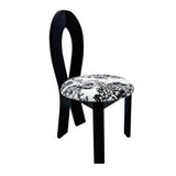 Dining Chairs Set of 2, Key-Design Home Chairs - Linen Upholstered Solid Wooden Dining Chairs with W2700P338557