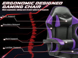 Video Game Chair for Adults, Computer Chair Gaming Chairs for Kids, Adjustable Lumbar Pillow 56154962