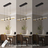 Javeriah 4 - Light Black/Gold Dimmable LED Pendant LightUnable ship on weekends, TK/TEMU 57634655