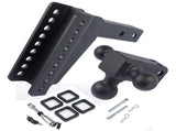 Tri-Ball 1-7/8'' 2'' 2-5/16'' Adjustable Trailer Hitch Fits 2'' Receiver Heavy Duty Solid Ball Mount 37348885