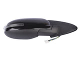 Black Passenger Side 9 Lines Rearview Mirror for 2014-2019 Mitsubishi Outlander 7632B354 7632B414XA 83080674