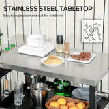 Outdoor Bar Cart Grill Table 74898970