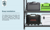 Garage Shelving Heavy Duty 72"H*77"W Garage Storage Shelves 6000LBS Heavy Duty Shelving Adjustable 3 ET309759BBB