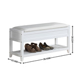 ZNTS Rouen Seating Bench with Shoe Storage, Espresso T2574P163842