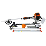 4 in 1 Multi-Functional Trimming Tool, 33CC 2-Cycle Garden Tool System with Gas Pole Saw, Hedge W46538844