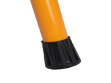 3-Step Steel Step Stool with Low Handrail - Ginger Yellow, Non-Slip & Foldable, Safe for Home 02539083