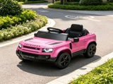 Pink 12V Electric Kids Ride on Car Remote, Suspension, 3 Speed Modes, Lights, Music, Horn 50835137