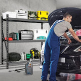 Garage Shelving Heavy Duty 72"H*77"W Garage Storage Shelves 6000LBS Heavy Duty Shelving Adjustable 3 ET309759BBB