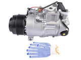 A/C Compressor Fit for Mercedes-Benz ML250 ML350 ML400 2.1 3.0 3.5L 2014-2015 0008305100 0008302600 40297355