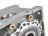 Worm Gear Speed Reducer MRV063 Gear Ratio 1001 56C Mounting Flange 0.57HP Rated Cast Aluminum 78103953