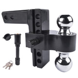 Adjustable Trailer Hitch, Fits 2" Receiver, 6-Inch Drop/Rise Aluminum Drop Hitch 82685634