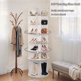 7 Tier Rotating Rack, High Bottom Design Rotating Rack Tower, Free Standing 360&deg Spinning 72785229