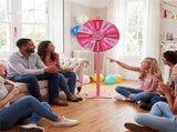 24 Inch Height Adjustable Prize with Smooth Spin, 2-in-1 Tabletop & Floor Standing Spinning 93646936