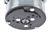 12V A/C Air Conditioning Compressor w/Clutch Replacement for Sanden 508 8-Groove Serpentine Pulley 97842305