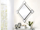 Asbury Mirrored & Chrome Finish Accent Mirror B2726P448749