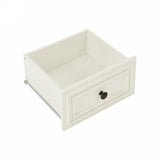 Modern White 5-Drawer Dresser for Bedroom - Ample Storage Wide Chest of Drawers, Sturdy & Safe 86481478