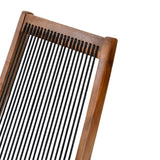 folding roping wood chair W55622287