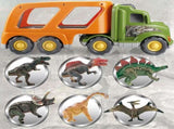 Car Truck Toy for 3 4 5 6 Years Old Boys and Girls, Dinosaur Transport Truck Including T-Rex, 16502293