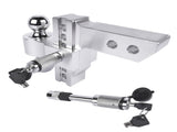 12500 LBS Aluminum Adjustable Trailer Tow Hitch Fits 2-Inch Receiver 6-Inch Drop/Rise, 2" and 67858279