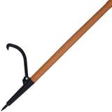 log49" wood loging tool ,log roller tool loging cant hook wooden handle 74643172