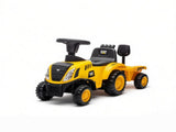 Kids No-Power Ride-On Tractor Construction Toy with Shovel & Trailer for 18-36 Months Toddlers 55050554