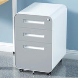 ZNTS 3 Drawer Mobile File Cabinet Under Desk Office,Simple Style Versatile Storage Cabinet for W1247P145909