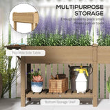 Wooden PlanterFlower shelf,Wood Planter Box 10377205