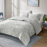 Twin/Twin XL Crushed Velvet Sherpa Reversible Comforter Set B035129821