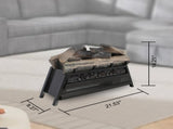 23 inch Electric Fireplace 3D Log set insert, Infrared Fireplace Heater for Indoor 17295693
