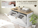Dual Tilt out Laundry Hamper Cabinet /Bathroom Cabinet /Bathroom Storage Cabinet 29147829