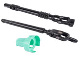 Upper & Lower Steering Shafts Kit Fit for Chevy Silverado GMC Sierra 1500 2500 3500 Avalanche 78273401