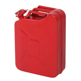20L US Standard Cold-rolled Plate Petrol Diesel Can Gasoline Bucket with Oil Pipe Red 10380296