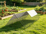 118.1 x 28 x 24.2 Inch Chicken Tunnels, Portable Chicken Coop Run for Yard, Easy Installation 03129695