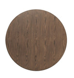 42" Round Dining Table for 4 Person, Retro Kitchen Table, Wooden Dinner Room Table with Solid Wood W1801P181981