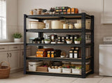 Professional 5-Tier Metal Storage Shelving Unit, 2400 lbs Capacity Heavy Duty Rack, 60"H x 28"W x 16084124